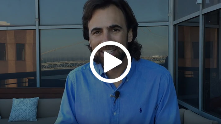 Print do vídeo sobre Mauricio Benvenutti