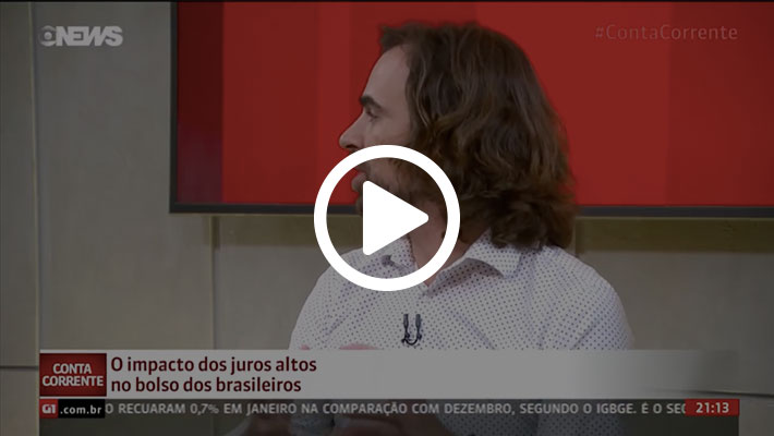 Print do vídeo 2 sobre a entrevista no programa Conta Corrente
