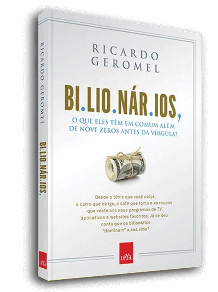 Capa do livro Bi.lio.nár.ios de Ricardo Geromel